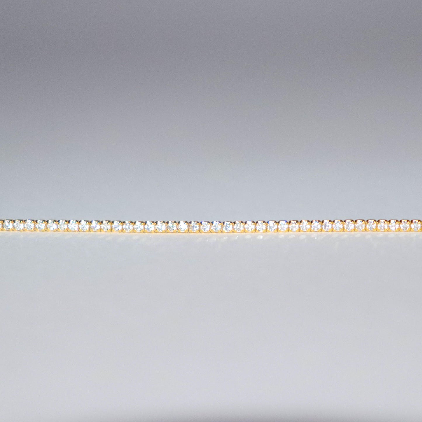 Tennis Bracelet in Gold