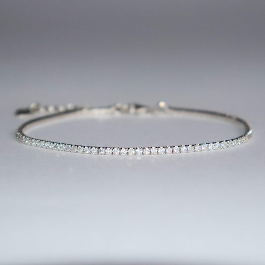 Tennis Bracelet in Silver